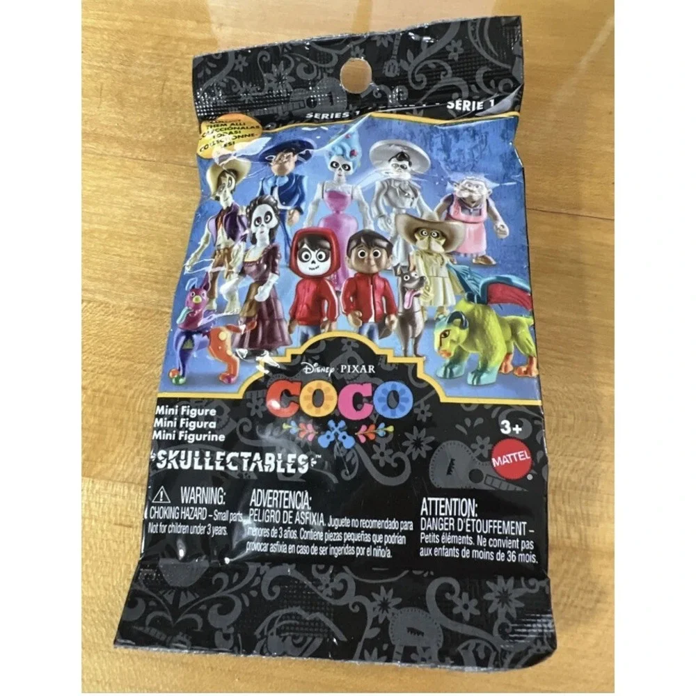 One (1) Disney‎ / Pixar Coco Skullectables Series 1 Mystery Pack - Unopened